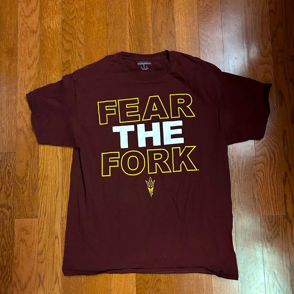 Arizona State “Fear the Fork” t-shirt. Men’s size large. Great condition
